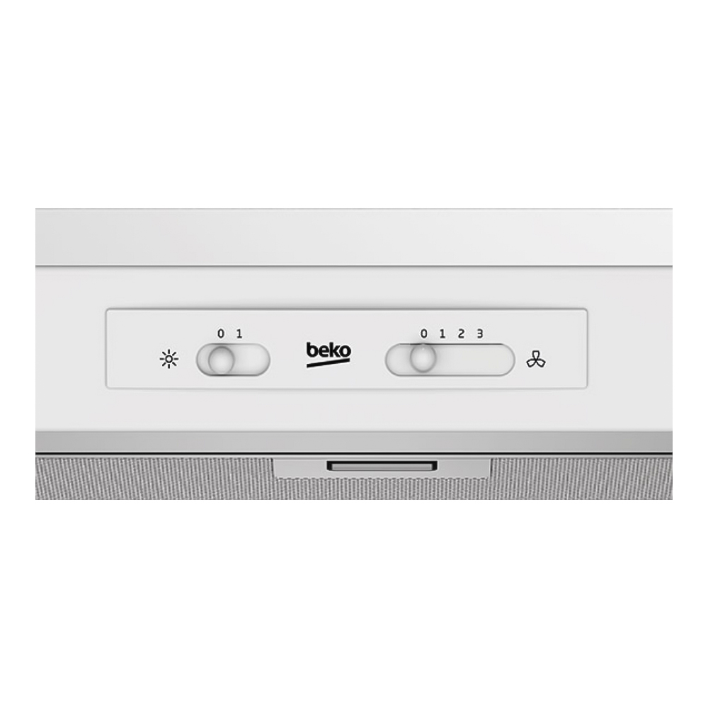 Вытяжка Beko HNS61210W / Плоская / До 12 кв.м / Белый photo 2