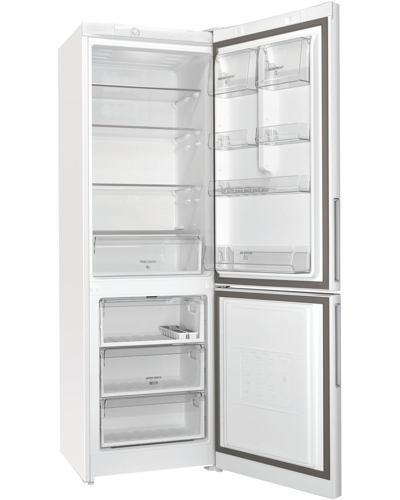 Frigider cu doua usi Hotpoint - Ariston HS 3180 W / 310 l / 185 cm / A / Alb photo 3