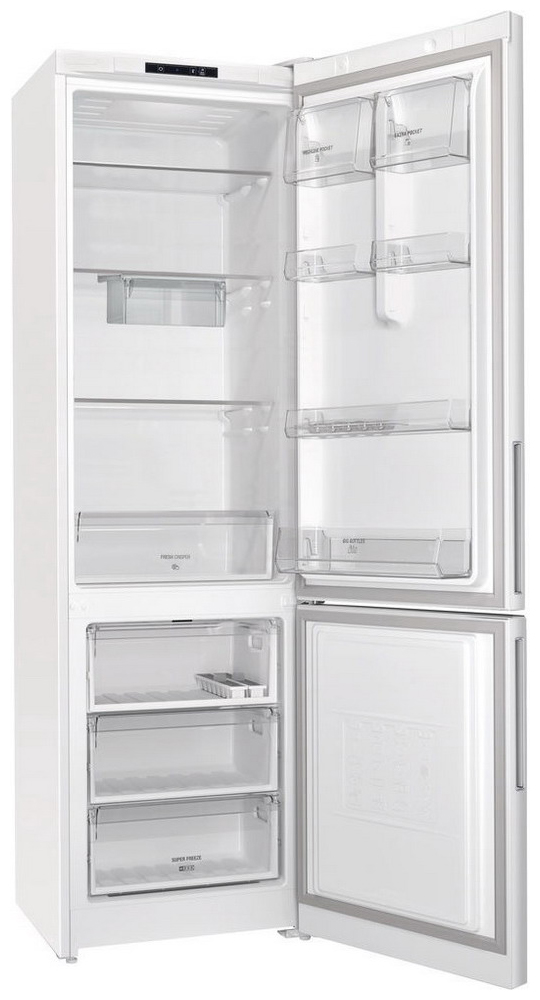 Frigider cu doua usi Hotpoint - Ariston HS 4200 W / 339 l / 200 cm / A / Alb photo 5