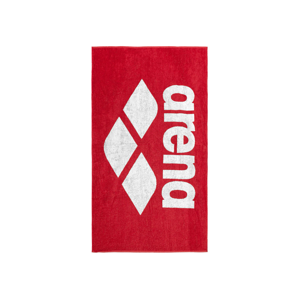 Prosop Arena POOL SOFT TOWEL 001993-410 Rosu-alb photo 1 Prosop Arena POOL SOFT TOWEL 001993-410 Rosu-alb photo 1