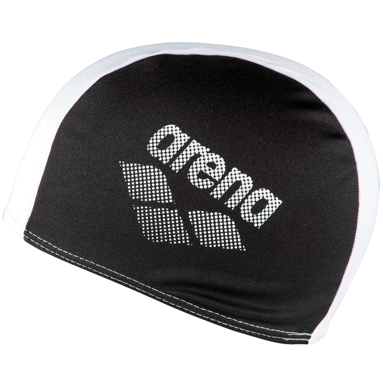 Casca de inot textil Arena POLYESTER II JR 002468-510 POLYESTER II JR Negru-alb photo 2