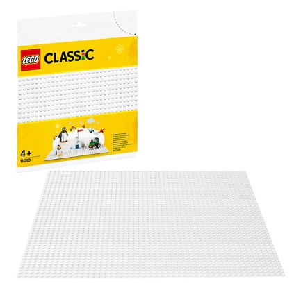 Constructor Lego Classic White Baseplate 11010
 de la 5+ ani photo 3