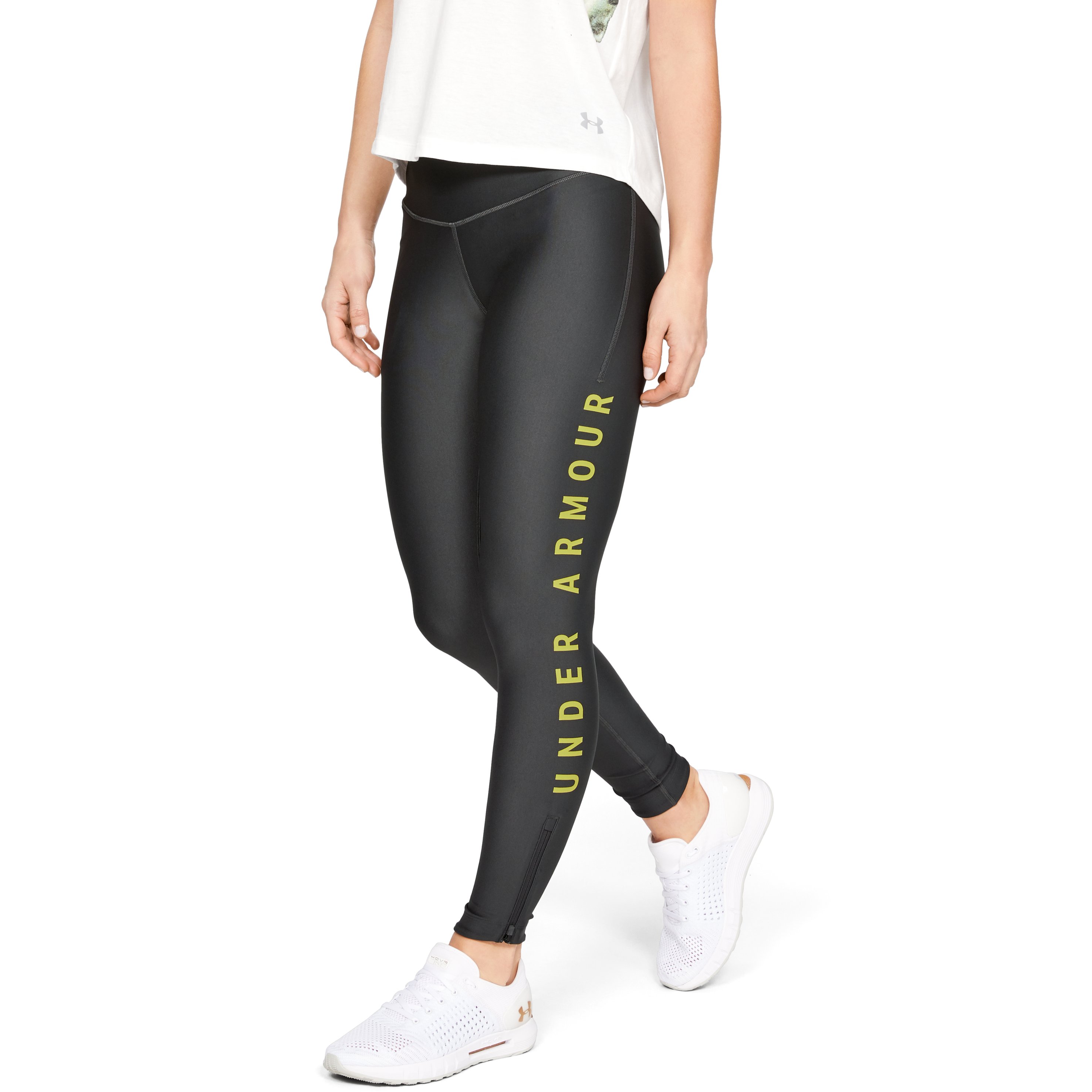 Легинсы Under Armour Fly Fast Split Tight / Женский / XS / Серый photo 2