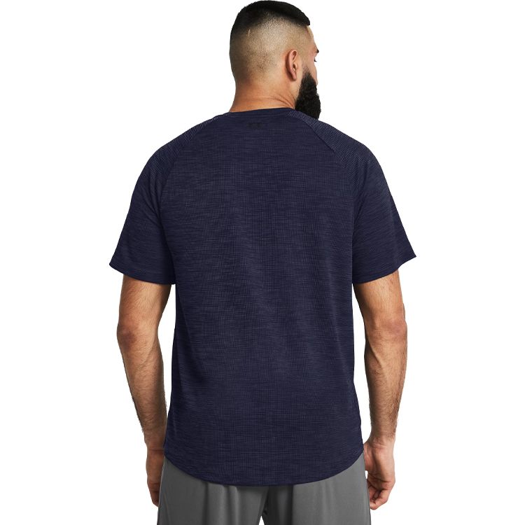 Футболка мужская Under Armour UA Tech Textured SS L Синий photo 4