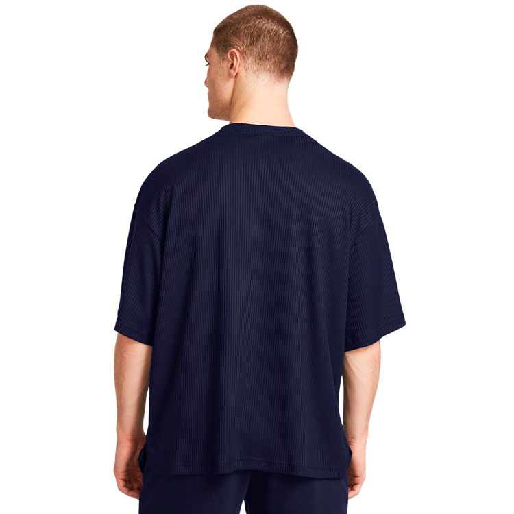 Tricou bărbătesc Under Armour UA Rival Waffle Crew L Albastru photo 4