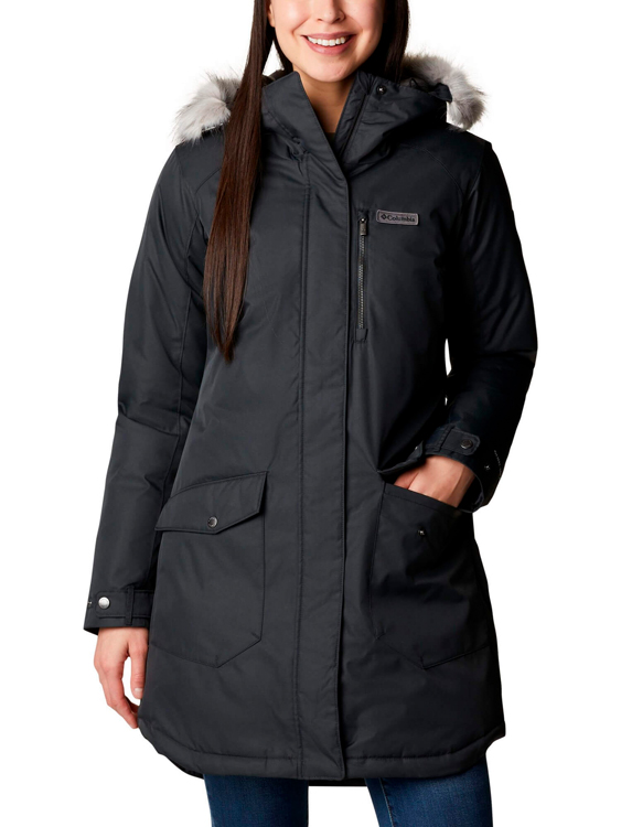 Куртка Columbia Suttle Mountain Long Insulated Jacket XS Черный Женский photo 1