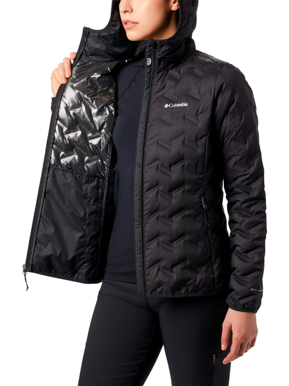 Куртка Columbia Delta Ridge Down Hooded Jacket XS Черный Женский photo 3