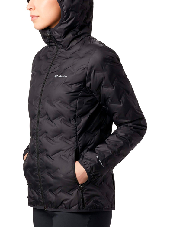Куртка Columbia Delta Ridge Down Hooded Jacket XS Черный Женский photo 4