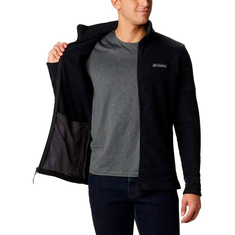 Hanorac pt bărbați Columbia Basin Trail III Full Zip S Negru photo 3