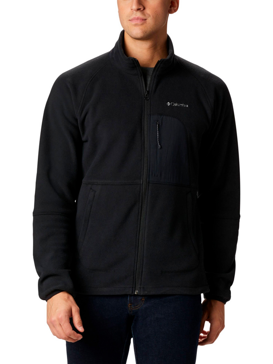 Hanorac pt bărbați Columbia Rapid Expedition Full Zip Fleece S Negru photo 2
