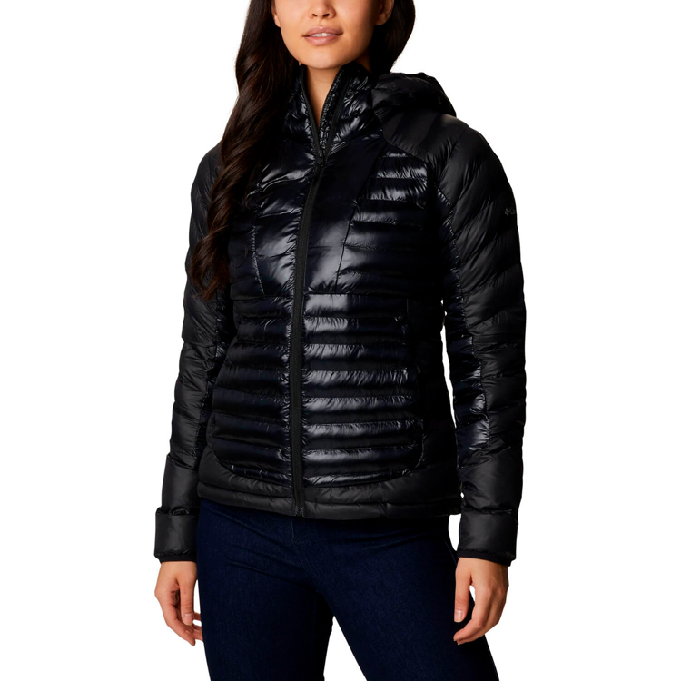 Scurta Columbia Labyrinth Loop Hooded Jacket XS Negru Femei photo 1