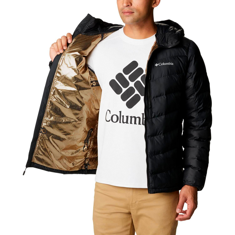 Geacă pt Barbati Columbia Labyrinth Loop Hooded Jacket S Negru photo 5