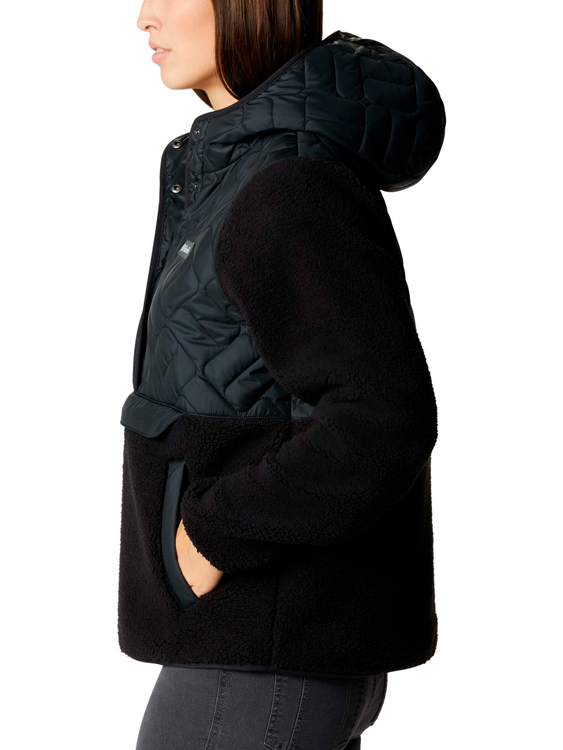 Hanorac Columbia Sweet View Fleece Hooded Pullover XS Negru Femei photo 4