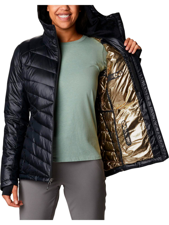 Scurta Columbia Joy Peak Hooded Jacket 34 Negru Femei photo 7