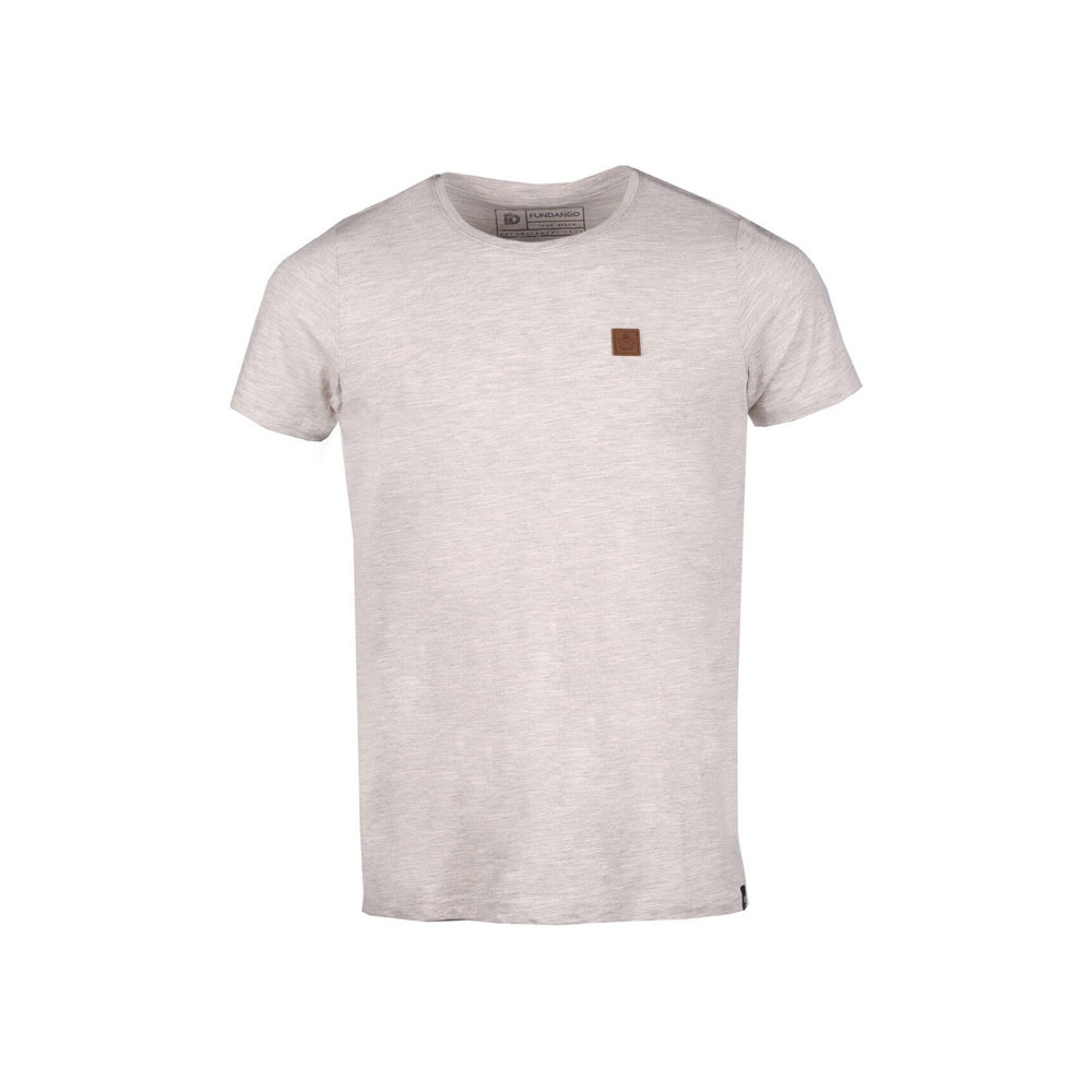 Tricou bărbătesc Fundango Jaggy Structured Tshirt S Bej photo 1