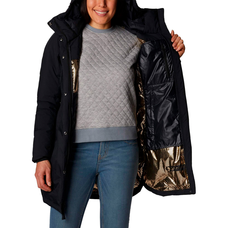 Scurta Columbia Mountain Croo II Mid Down Jacket 34 Negru Femei photo 3