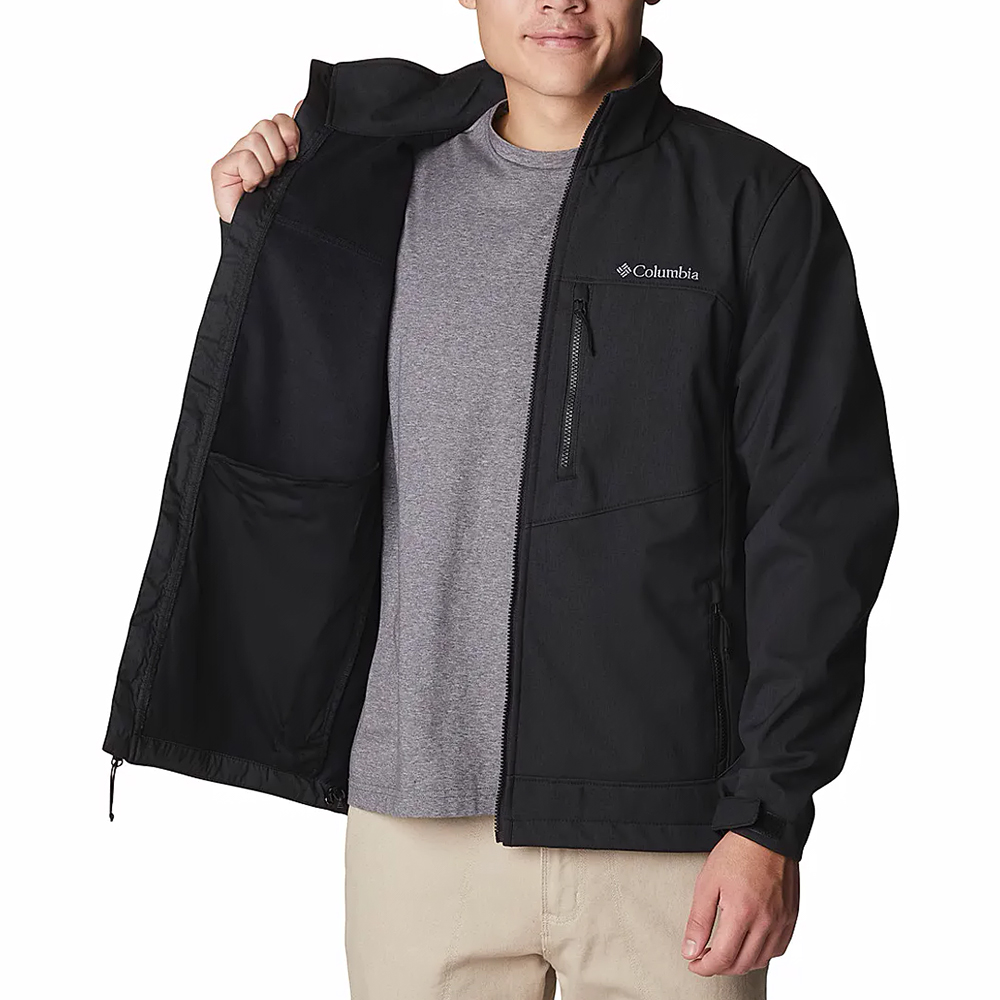 Мужская Толстовка Columbia Cruiser Valley Softshell Jacket S Черный photo 3