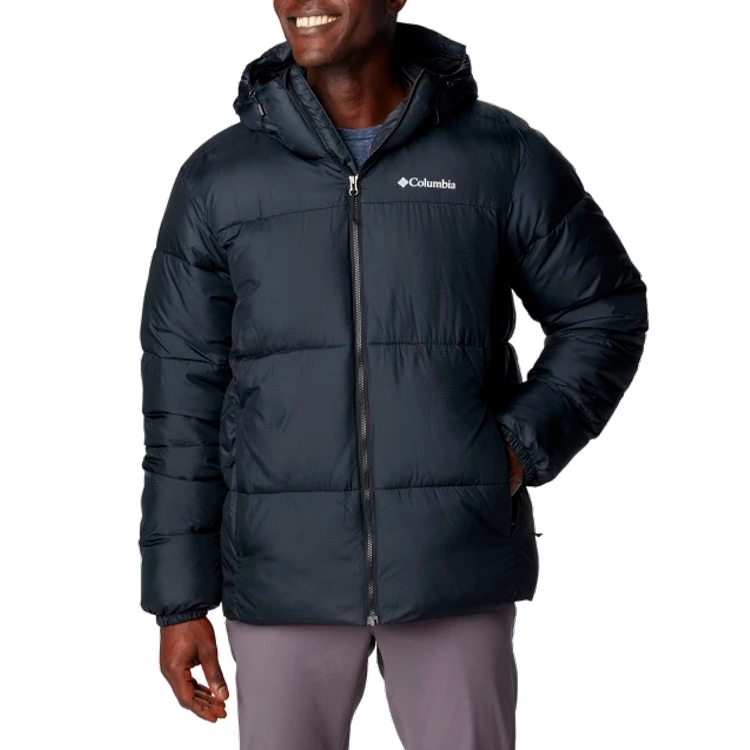 Geacă pt Barbati Columbia Puffect Hooded Jacket L Negru photo 1 Geacă pt Barbati Columbia Puffect Hooded Jacket L Negru photo 1