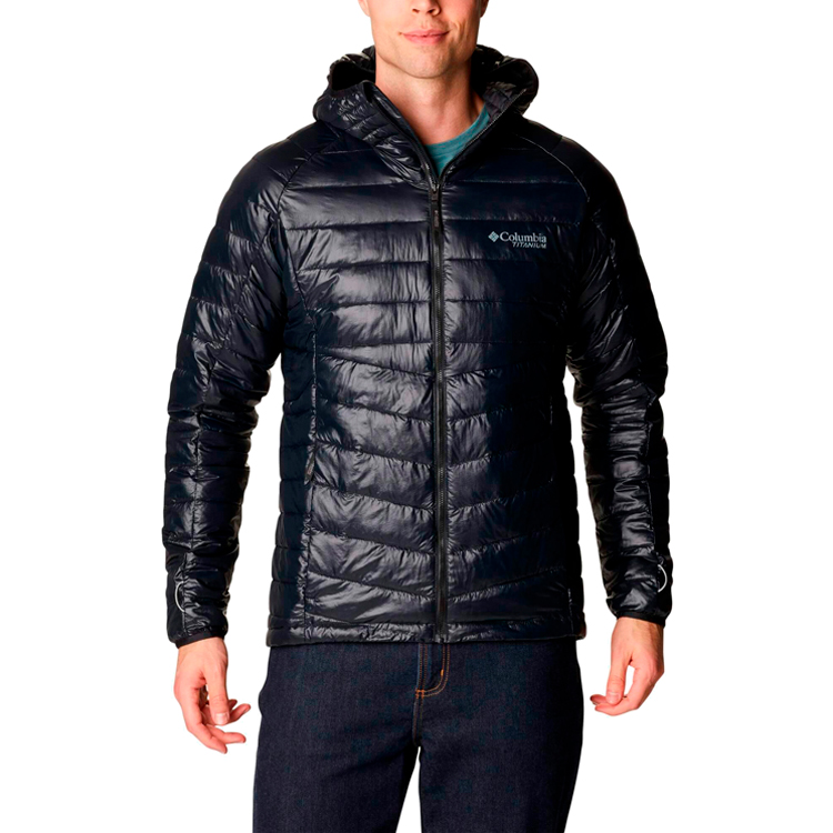 Куртка мужская Columbia Platinum Peak Hooded Jacket S Черный photo 1 Куртка мужская Columbia Platinum Peak Hooded Jacket S Черный photo 1