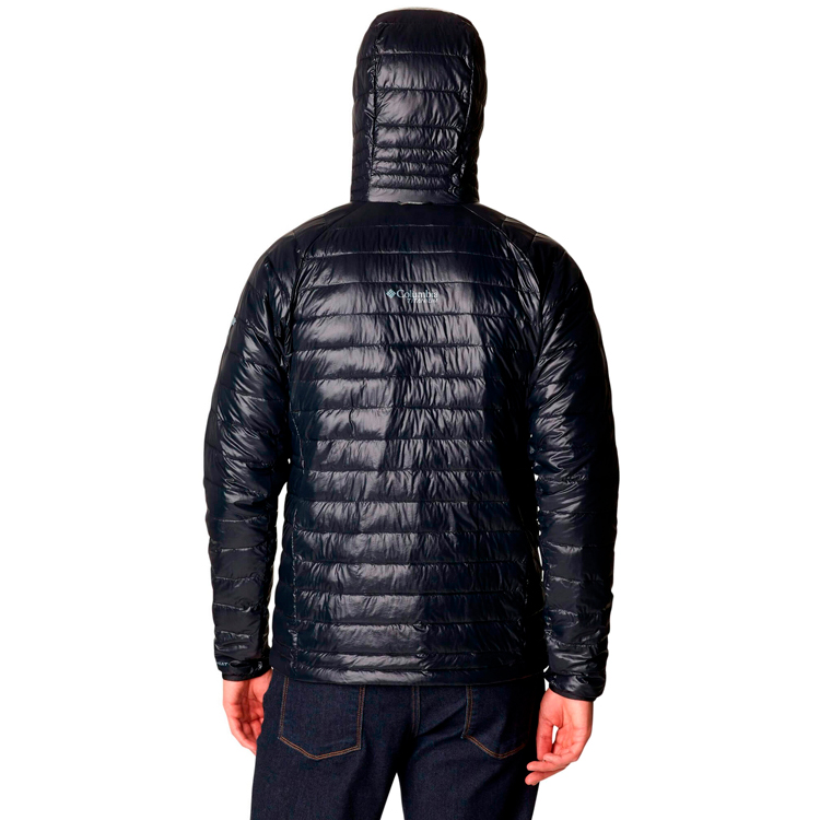 Куртка мужская Columbia Platinum Peak Hooded Jacket S Черный photo 2