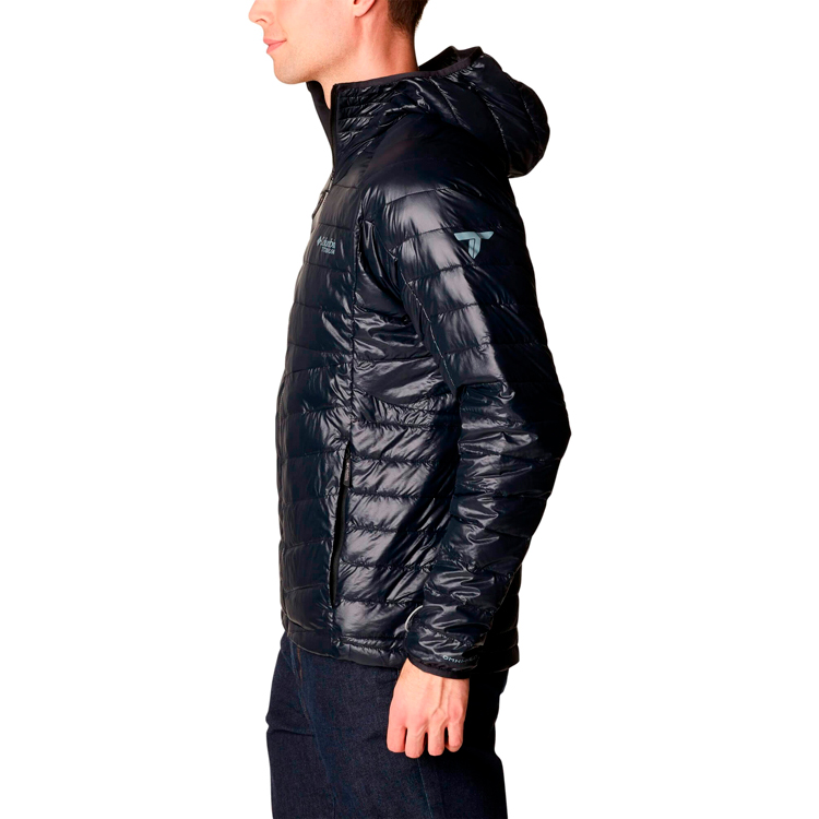Куртка мужская Columbia Platinum Peak Hooded Jacket S Черный photo 3