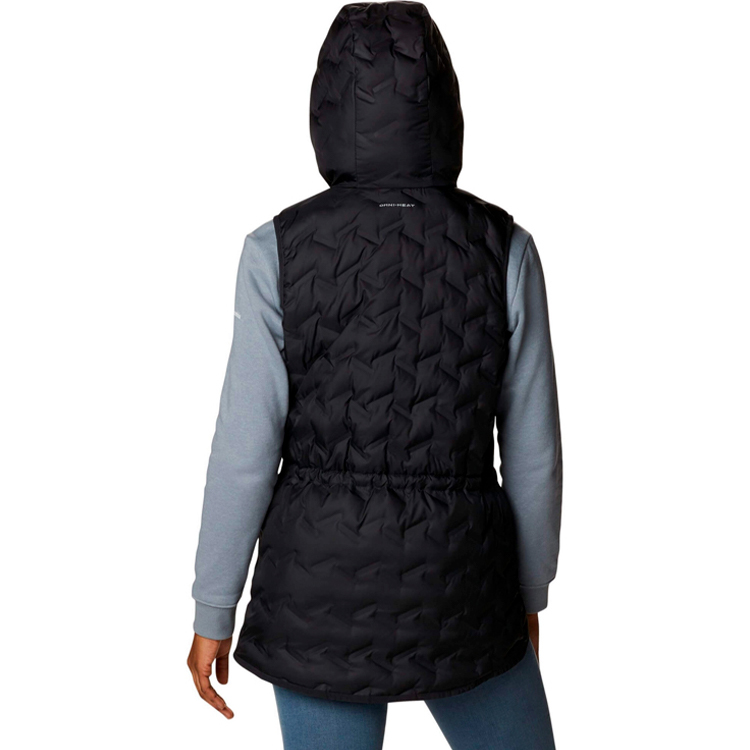 Vesta Columbia Delta Ridge Hooded Vest XS Negru Femei photo 5