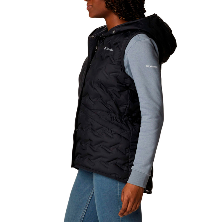 Vesta Columbia Delta Ridge Hooded Vest XS Negru Femei photo 6