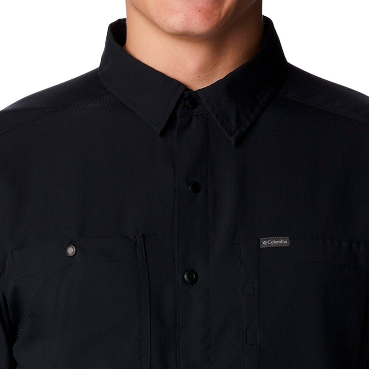 Мужская Рубашка Columbia Silver Ridge Utility Lite Long Sleeve Shirt S Черный photo 3
