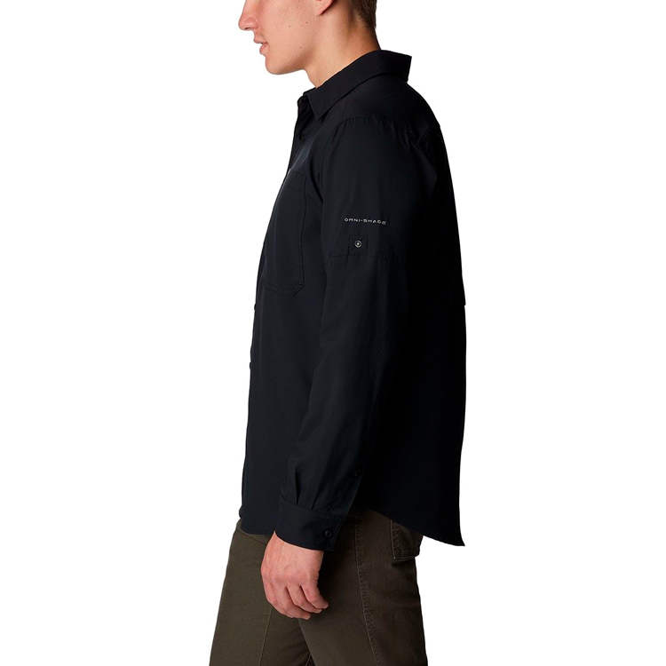 Мужская Рубашка Columbia Silver Ridge Utility Lite Long Sleeve Shirt S Черный photo 4