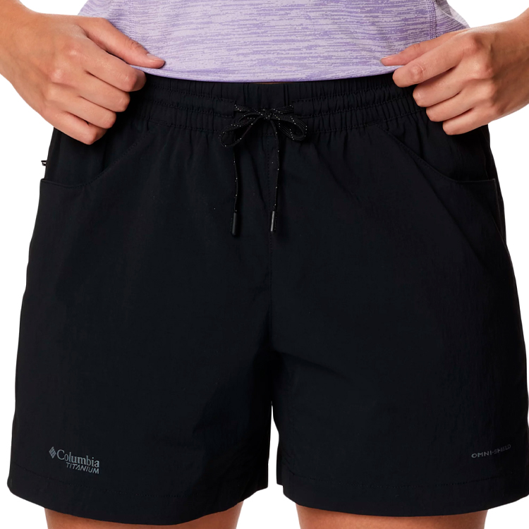 Шорты Columbia W Titan Pass Lightweight Short M Черный Женский photo 4