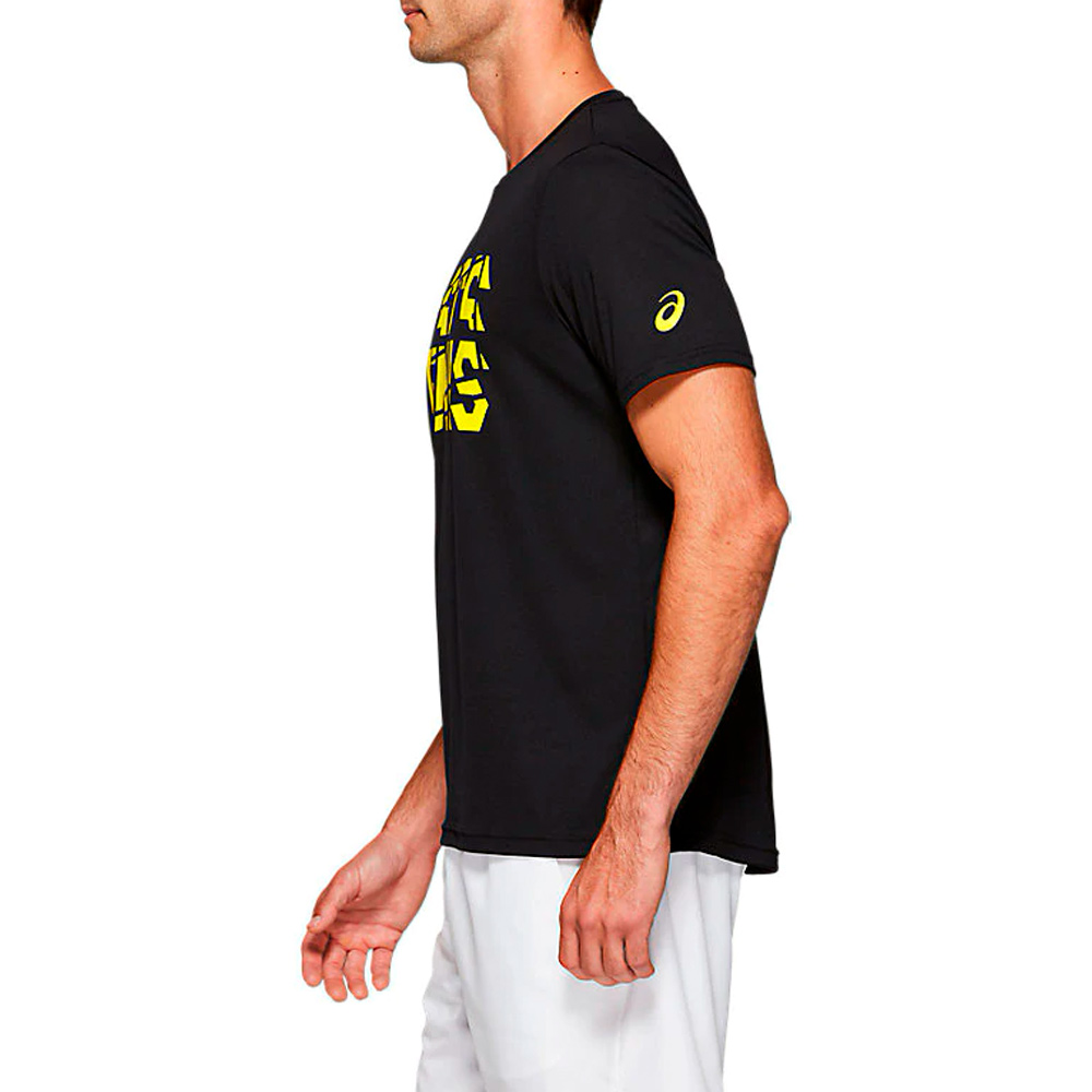 Tricou bărbătesc Asics PRACTICE SS TOP 2XL Negru photo 3