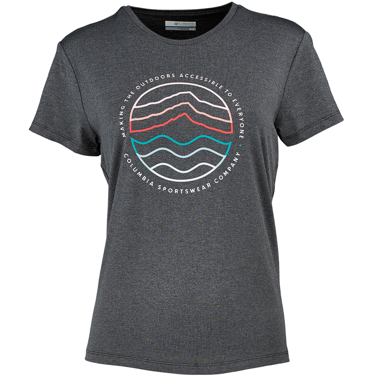 Tricou Columbia Sloan Ridge Graphic SS Tee XS Negru Femei photo 1 Tricou Columbia Sloan Ridge Graphic SS Tee XS Negru Femei photo 1