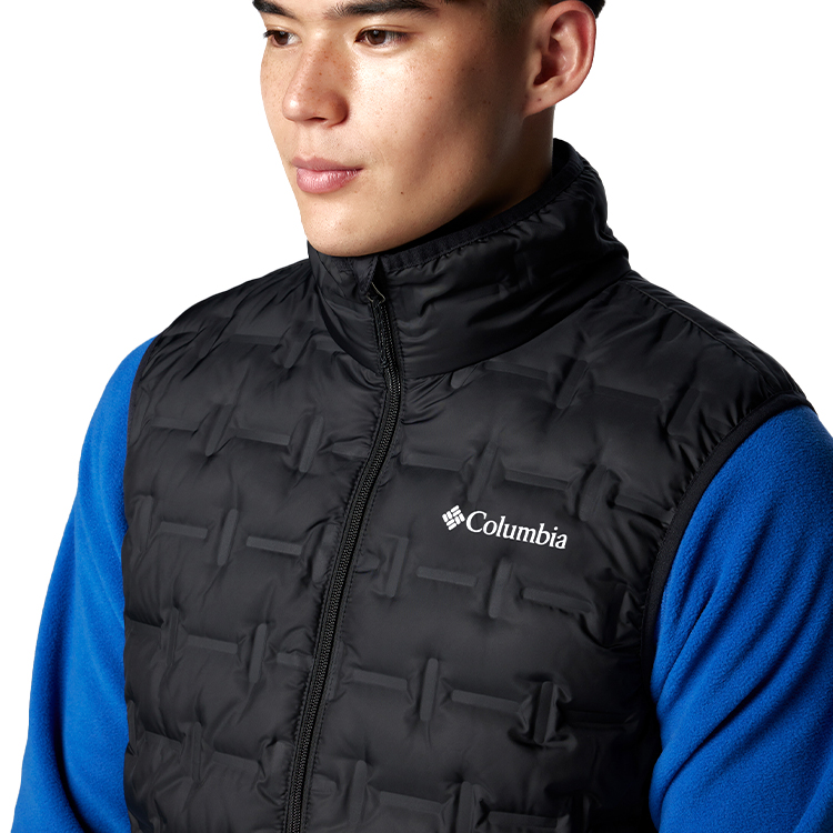 Gilet pt bărbați Columbia Delta Ridge II Down Vest S Negru photo 3