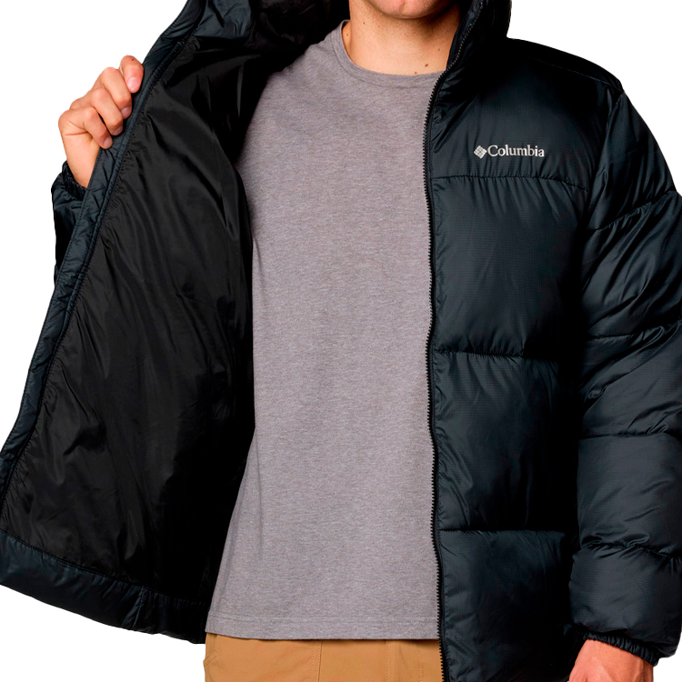 Geacă pt Barbati Columbia Puffect II Hooded Jacket S Negru photo 4