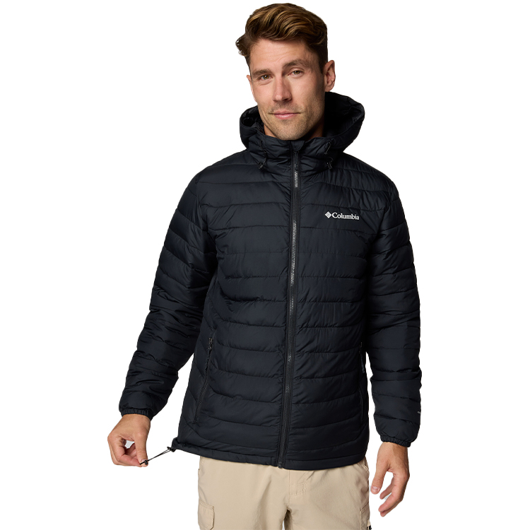 Geacă pt Barbati Columbia Powder Lite II Hooded Jacket S Negru photo 1 Geacă pt Barbati Columbia Powder Lite II Hooded Jacket S Negru photo 1