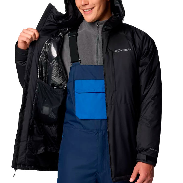 Куртка мужская Columbia Snowy Summit Jacket S Черный photo 4
