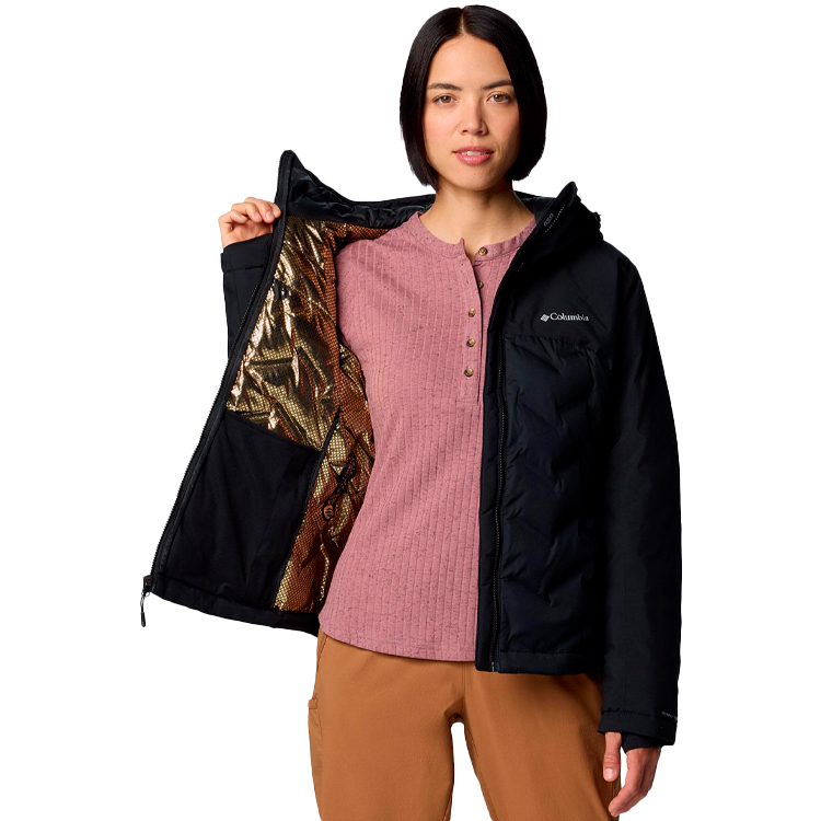 Scurta Columbia Grand Trek III Down Jacket XS Negru Femei photo 3