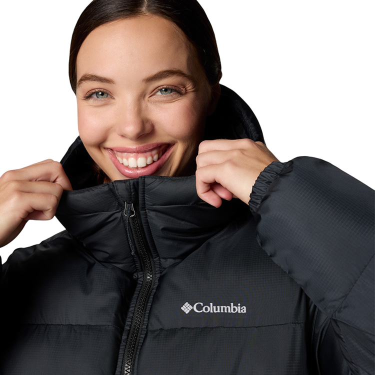 Scurta bărbătesc Columbia Puffect II Mid Hooded Jacket XS Negru photo 5