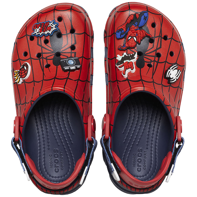 Slapi Crocs Spider-Man All-Terrain Clog T pt Barbati / 19-20 / Rosu photo 4