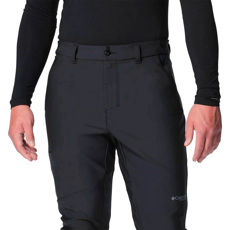 Pantaloni Columbia Vast Canyon Softshell Pant 32 Negru Barbati photo 3