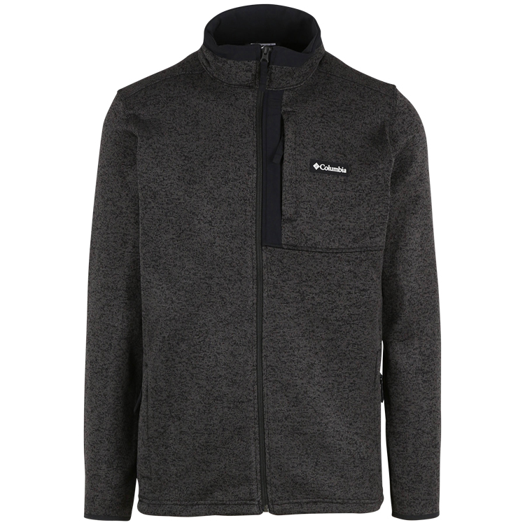 Hanorac pt bărbați Columbia Sweater Weather Full Zip S Negru photo 1