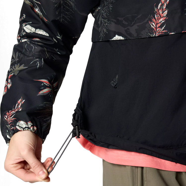 Scurta Columbia Spire Valley Printed Windbreaker XS Negru Femei photo 5