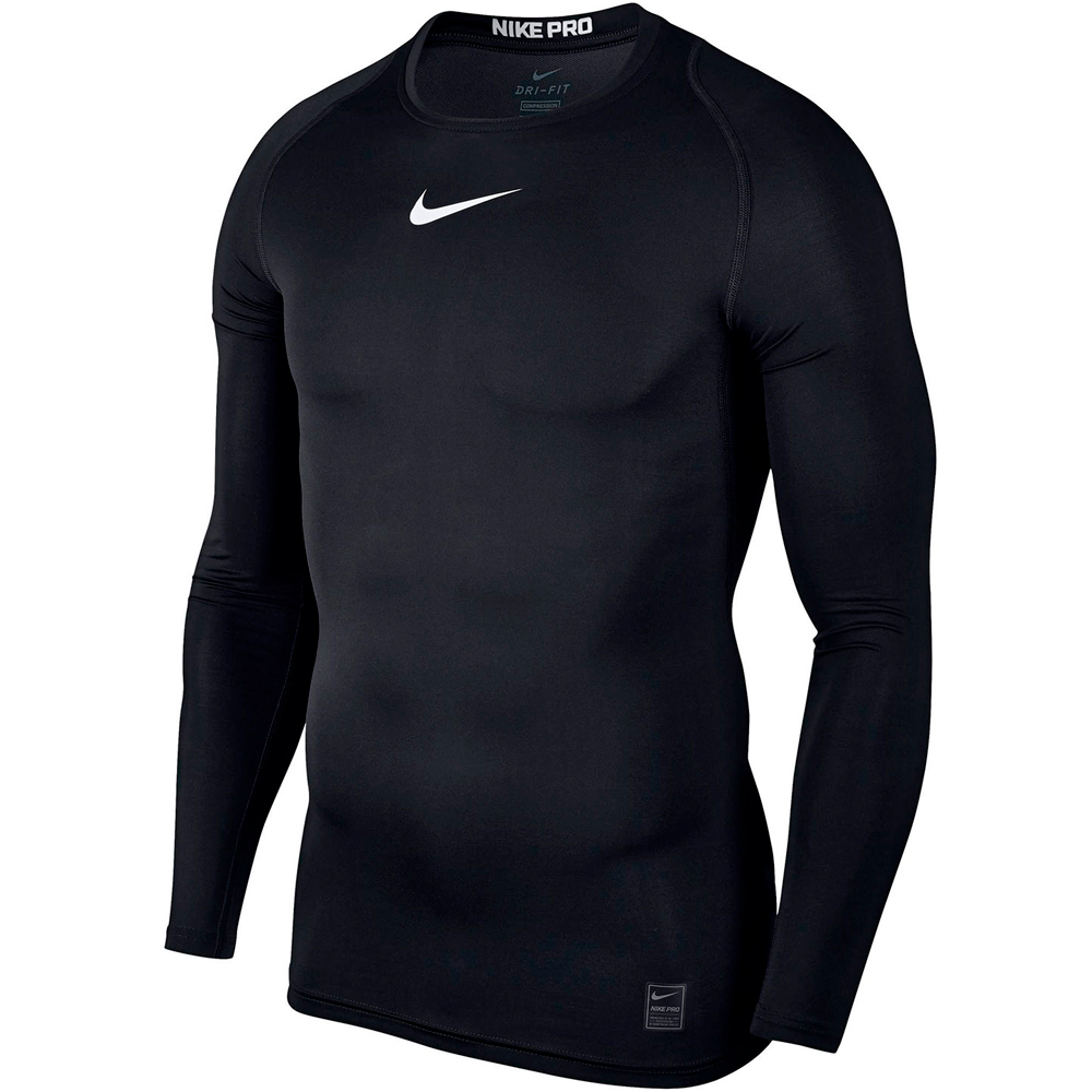 Hanorac pt bărbați Nike M NP TOP LS COMP L Negru photo 1 Hanorac pt bărbați Nike M NP TOP LS COMP L Negru photo 1
