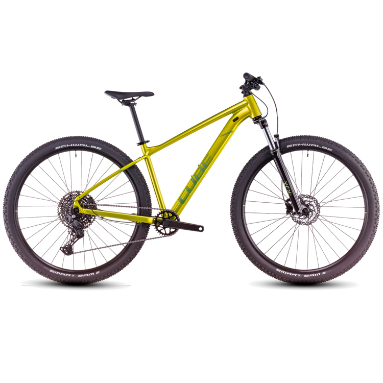 Bicicleta de munte Cube Aim SLX Galben L photo 1 Bicicleta de munte Cube Aim SLX Galben L photo 1