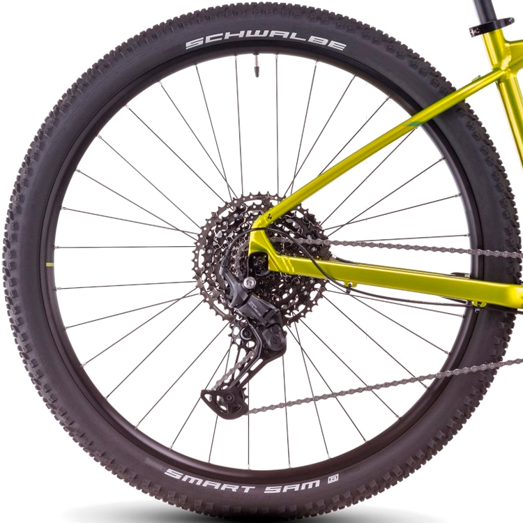 Bicicleta de munte Cube Aim SLX Galben L photo 4