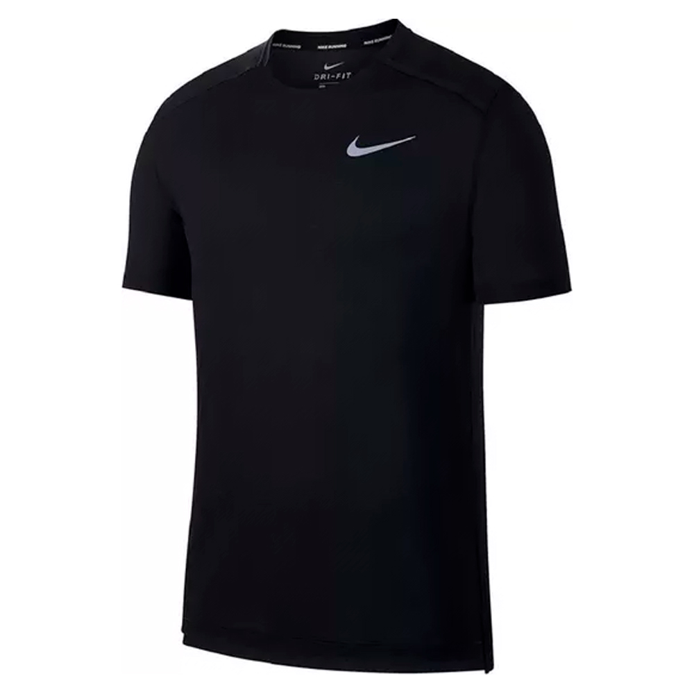 Tricou bărbătesc Nike DRY COOL MILER TOP SS L Negru photo 2