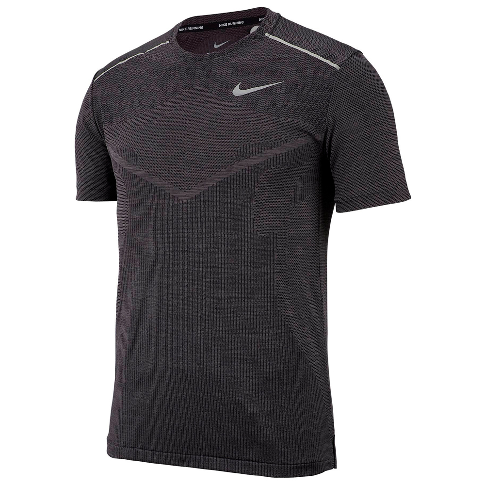Tricou bărbătesc Nike M NK TECHKNIT ULTRA TOP SS L Negru-gri photo 1
