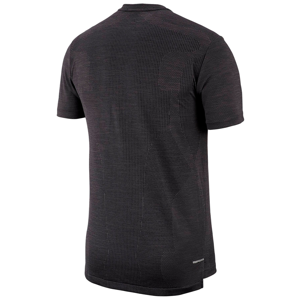 Tricou bărbătesc Nike M NK TECHKNIT ULTRA TOP SS L Negru-gri photo 2