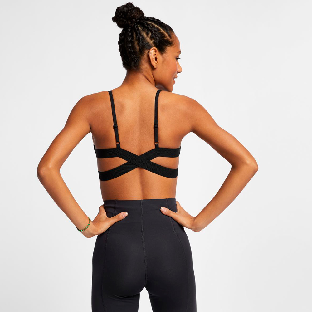 Спортивное бра Nike INDY RIB BRA / Женский / M / Черный photo 4