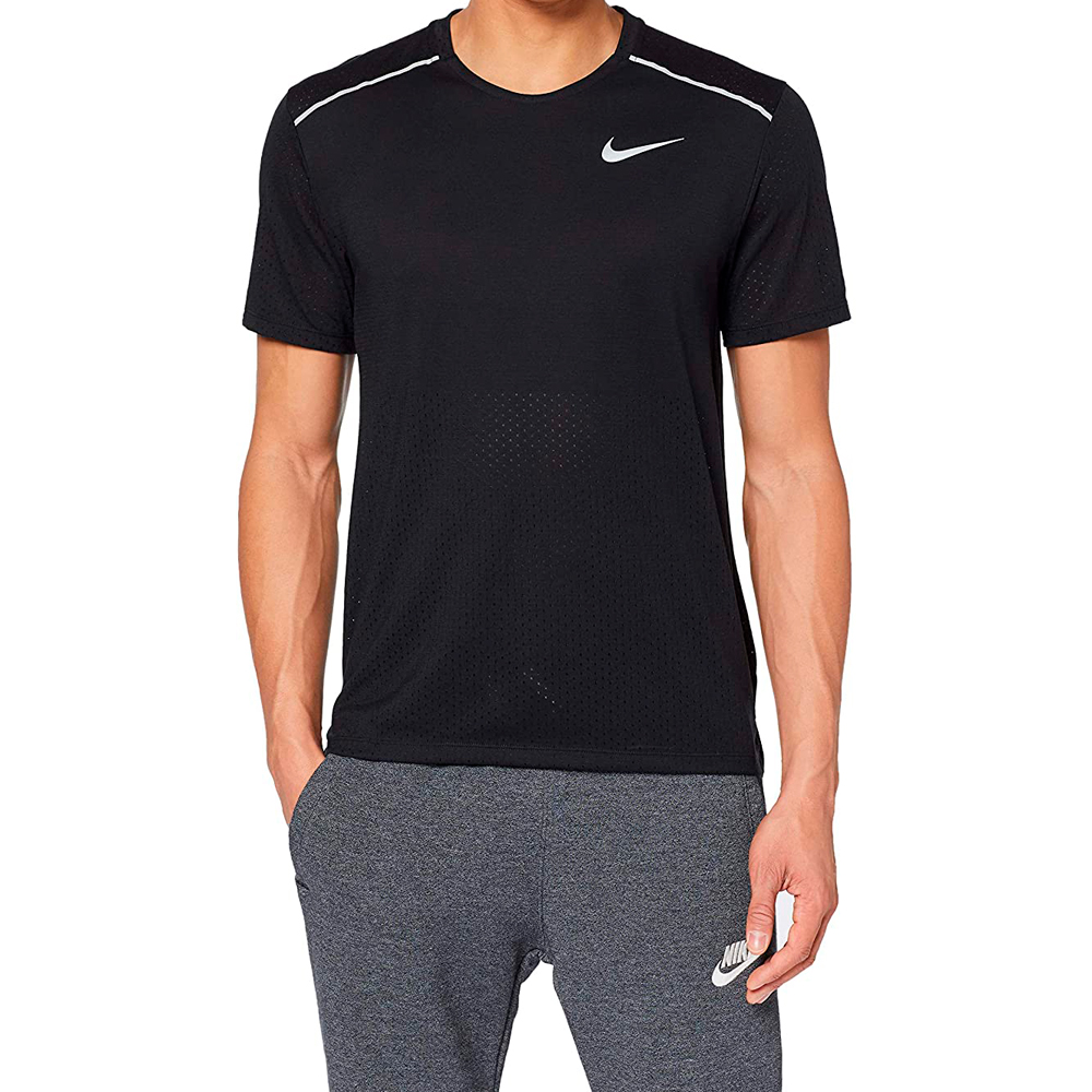 Tricou bărbătesc Nike M NK BRTHE RISE 365 SS L Negru photo 2